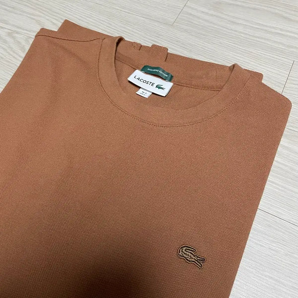 [BUNJANG] Lacoste Heavy Pique Round T-Shirt Size 5 / 라코스테 헤비피케 라운드 티셔츠 5