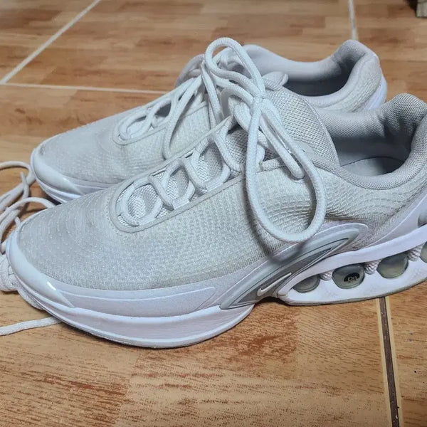 [BUNJANG] Nike Air Max DN White Sneakers / 나이키 에어맥스DN 화이트 265