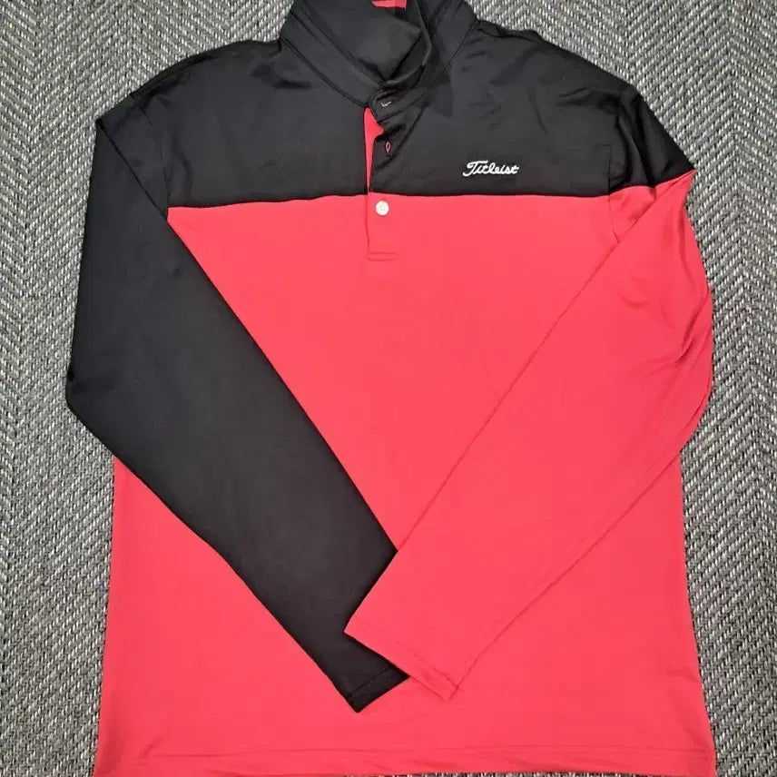 [BUNJANG] Titleist Men's Long Sleeve Golf Performance T-Shirt (Size 100) / 남성100)타이틀리스트 골프 기능성 티셔츠