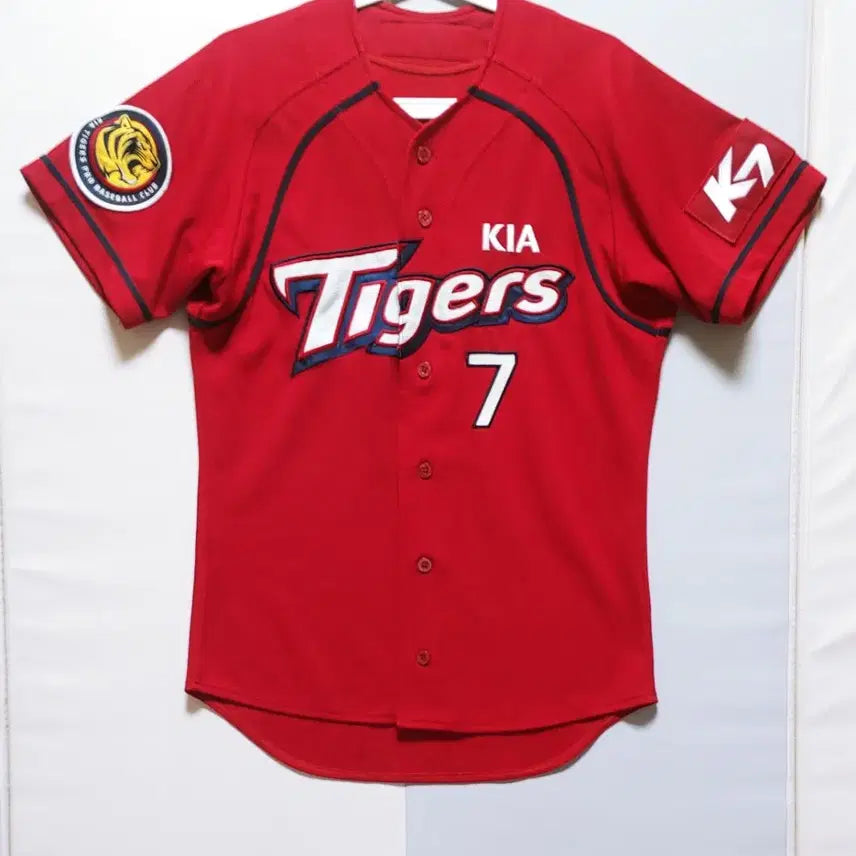 [BUNJANG] Kia Tigers Lee Jong-beom Baseball Jersey (Size M/L) / [L] 위팬 기아타이거즈 이종범 유니폼1043