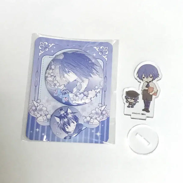 [BUNJANG] Character Transformation (Chara-Chara Change) Toma Cafe Mini Acrylic & Original Drawing Badge Set / 캐릭캐릭체인지 토마 카페 미니 아크릴 토마 이쿠토 원화 뱃지