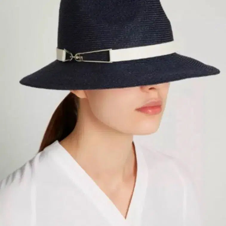 [BUNJANG] Jina Kim Spring Summer Hat Fedora Bucket Hat / 새상품 정가60만 유지나킴 봄 여름 모자 페도라 버킷햇 타임 랑방 산드로
