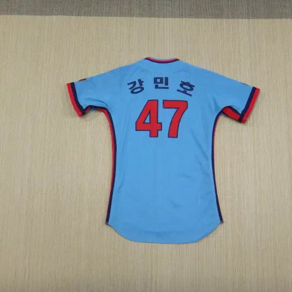 [BUNJANG] Lotte Giants Kang Min-ho Embroidered Jersey / (90) 롯데자이언츠 강민호 자수마킹 유니폼