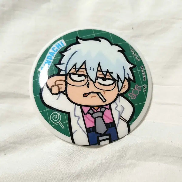 [BUNJANG] Gintama Gintoki Bukubu Badge / 삼젯 긴파치 부쿠부 뱃지