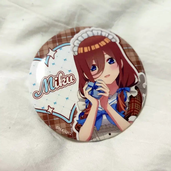 [BUNJANG] The Quintessential Quintuplets Miku Character Badge / 오등분의 신부, 미쿠 뱃지
