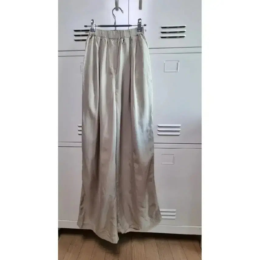 [BUNJANG] Setplatz Banding Slacks - Beige / setplatz 밴딩 슬랙스 - 베이지