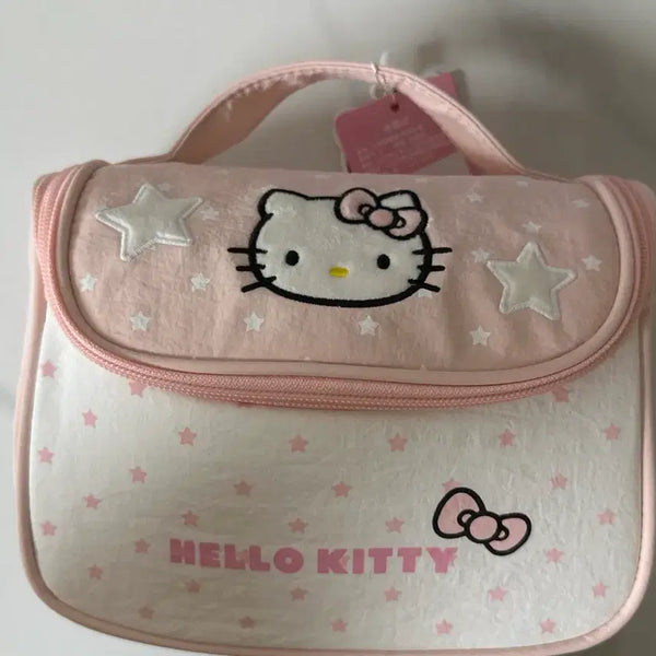 [BUNJANG] Sanrio Hello Kitty Hanging Travel Pouch / 산리오 키티 여행용 파우치 (걸이형)
