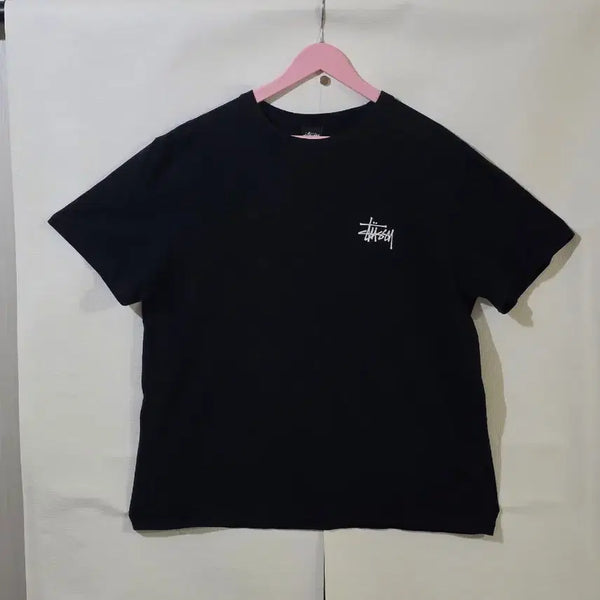 [BUNJANG] Stussy Basic Logo T-Shirt Black M / 정품 스투시 기본 로고 반팔티 블랙 M