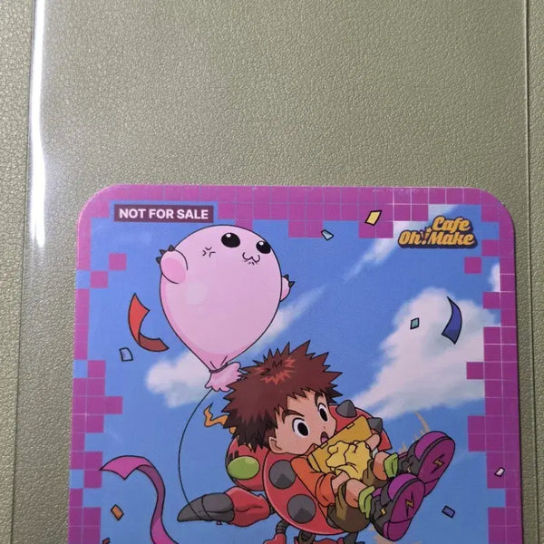 [BUNJANG] Digimon Adventure Omakes Cafe 2nd Special Coaster - Hansol & Tentomon / 디지몬어드벤처 디지몬 오마케 카페 2차특전 코스터 한솔 텐타몬 판매 양도