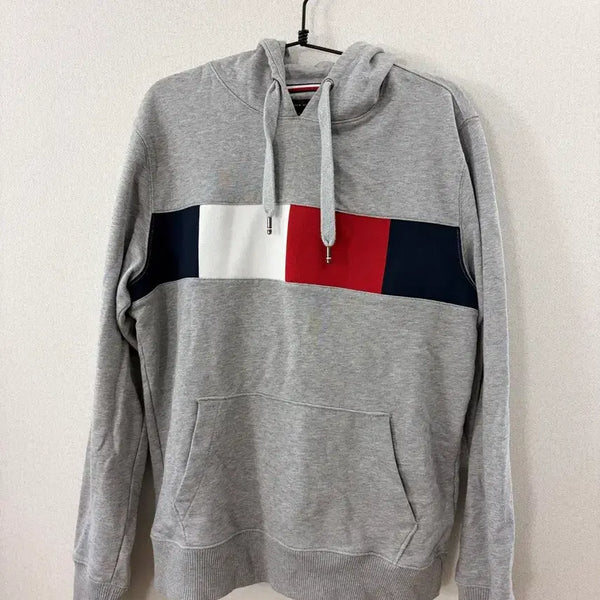 [BUNJANG] Tommy Hilfiger Unisex Terry Hoodie L / 남녀공용 타미힐피거 쭈리 후드티 L