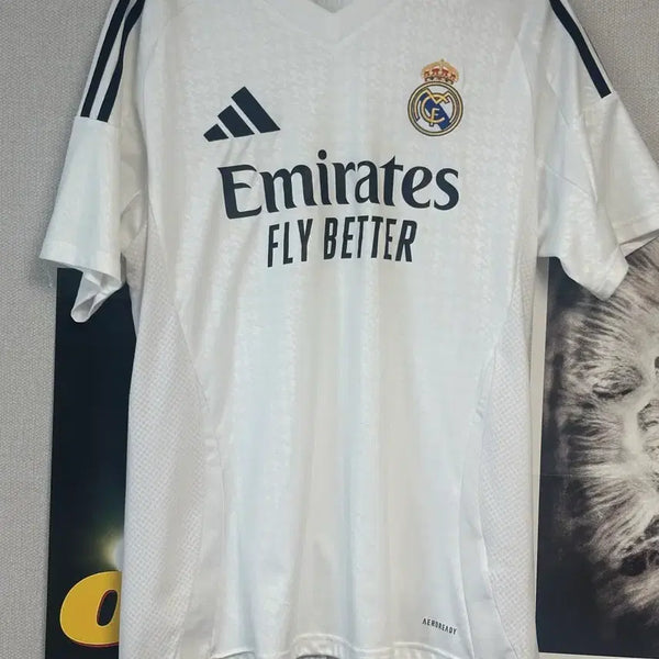 [BUNJANG] Adidas Real Madrid 24/25 Jersey (No Name/Number) - Size L / 24/25 아디다스 레알 마드리드 유니폼 L사이즈 (노마킹)
