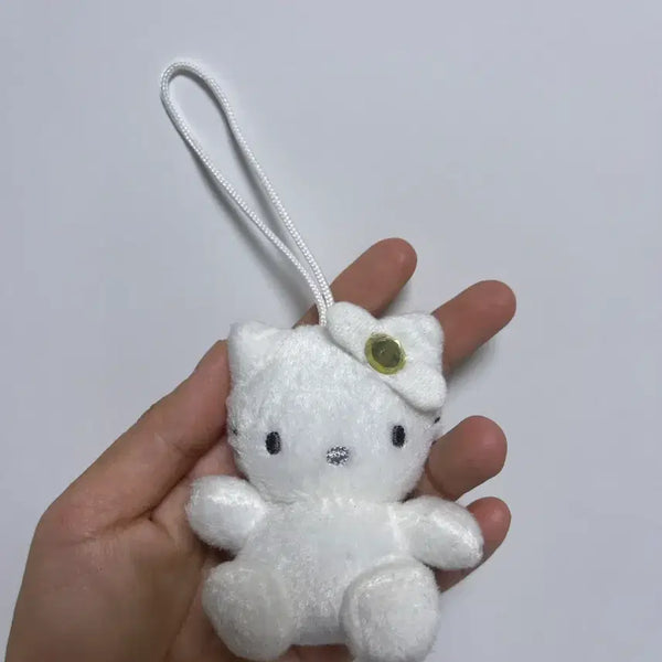 [BUNJANG] Sanrio Hello Kitty Classic Keychain Doll / 고전 헬로키티 산리오 키티 키링 인형 일본 정품
