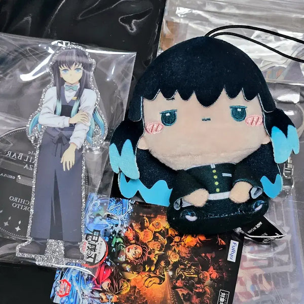 [BUNJANG] Demon Slayer: Kimetsu no Yaiba Muichiro Tokito Mokutailbar Acrylic Mochi Pico Plush / 귀멸의칼날 무이치로 목테일바 아크릴 모찌피코 누이