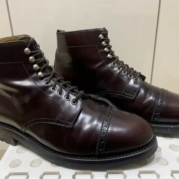 [BUNJANG] Berwick 337 Cap Toe Boots (Size 265) / (265) 버윅 337 캡토 부츠