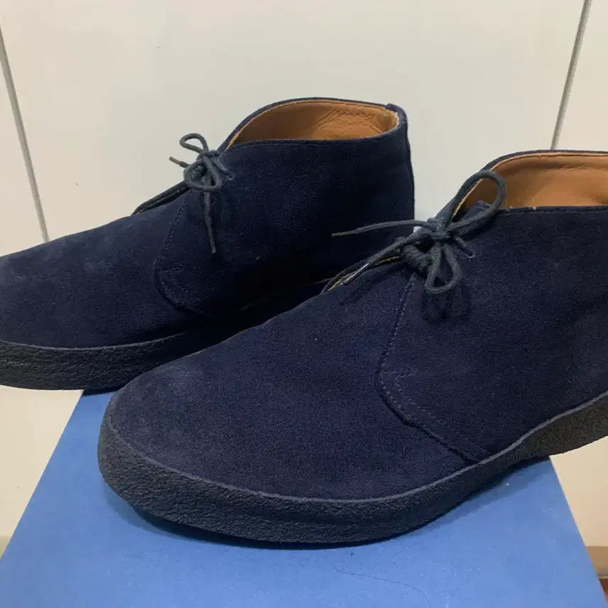 [BUNJANG] Sanders Chukka Suede Boots / 샌더스 처카 블루 부츠