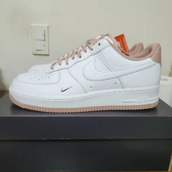[BUNJANG] Nike Air Force 1 '07 Mini Jewel White Pink / 나이키 에어포스 1 '07 미니 주얼 280사이즈