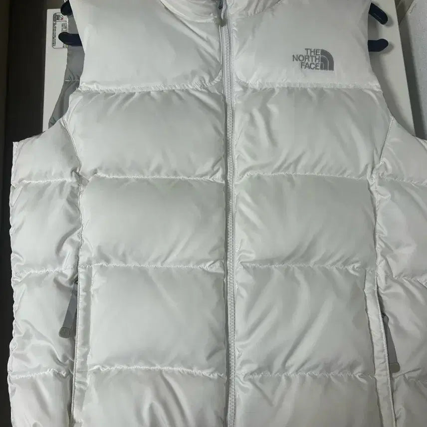 [BUNJANG] The North Face Goose Down Vest / 노스페이스 구스다운 화이트 패딩 조끼