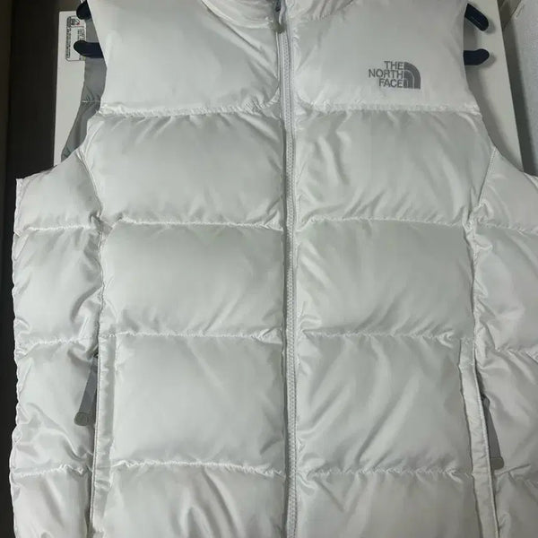 [BUNJANG] The North Face Goose Down Vest / 노스페이스 구스다운 화이트 패딩 조끼