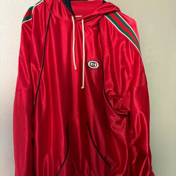 [BUNJANG] Gucci Red Track Jacket / 구찌 레드 트랙탑