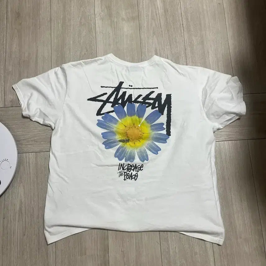 [BUNJANG] Stussy White Polo Shirt / 스투시 흰색 카라티일본