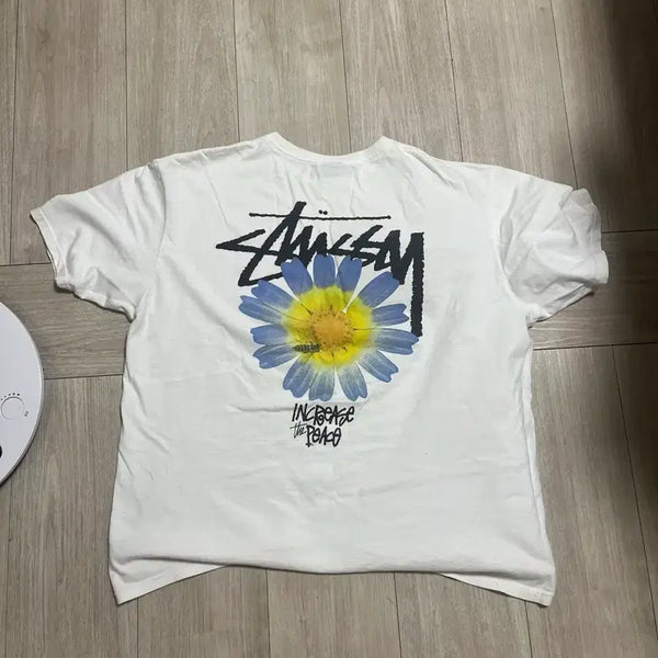 [BUNJANG] Stussy White Polo Shirt / 스투시 흰색 카라티일본