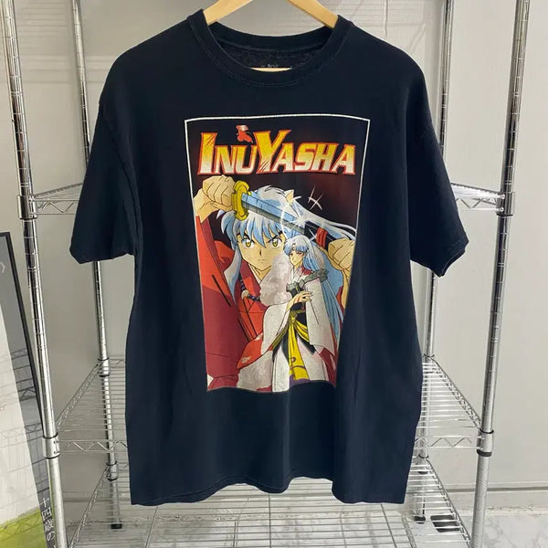 [BUNJANG] Inuyasha Official Animation T-Shirt / 이누야샤 오피셜 애니메이션 티셔츠 애니티