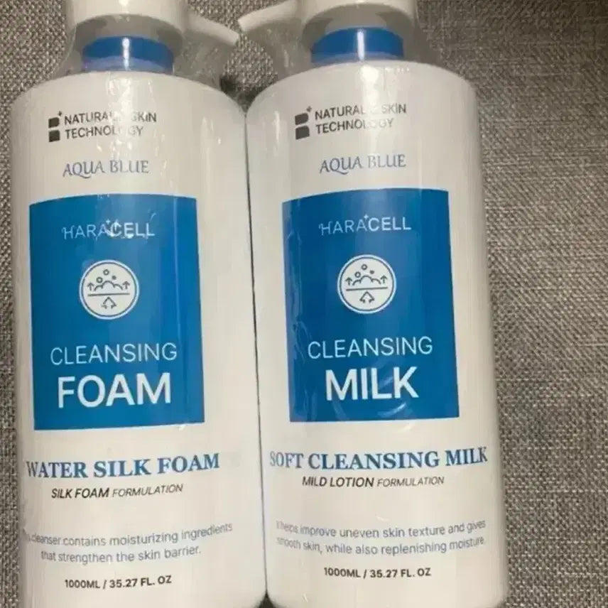[BUNJANG] Haracell Cleansing Foam & Cleansing Milk 1000ml / 하라셀 클렌징폼 / 클렌징밀크 1000ml