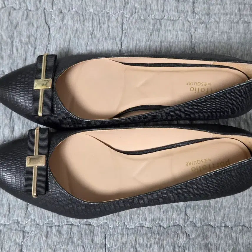 [BUNJANG] Esquar Mules Shoes / 에스콰이아 여자 가죽 구두 펌프스 소가죽