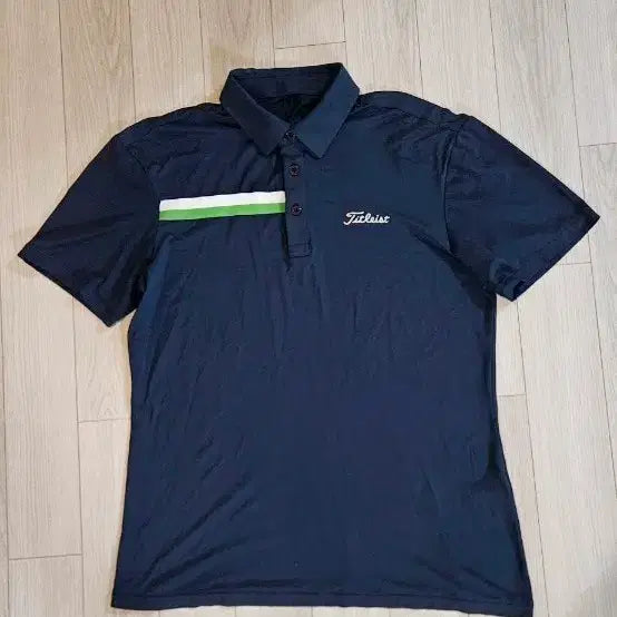 [BUNJANG] Titleist Golf Wear Men's Navy Polo T-Shirt Size 95 / 타이틀리스트 골프웨어 남성 카라티 네이비 95 가슴단면 49