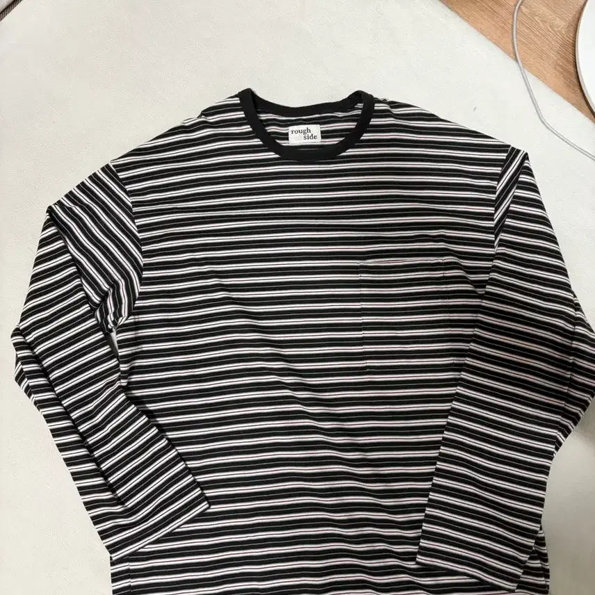 [BUNJANG] Roughside Habati Multi Stripe Long Sleeve / 러프사이드 하바티 멀티 스트라이프 롱슬리브