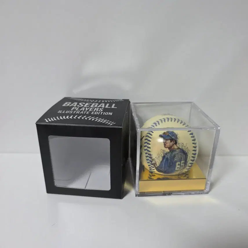 [BUNJANG] Samsung Lions Gu Ja-wook Signed Autograph Illustration Baseball (1st Edition) / 삼성라이온즈 구자욱선수 일러스트볼(1차) 친필싸인