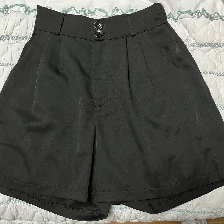 [BUNJANG] Men's Banded Half Slacks Shorts / 밴딩 슬랙스 팬츠 반바지 (실착 1회)