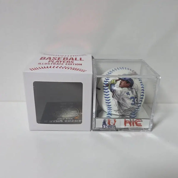 [BUNJANG] Samsung Lions Park Han-yi Coach Autographed Illustrated Baseball / 삼성라이온즈 박한이코치님 일러스트볼 친필싸인
