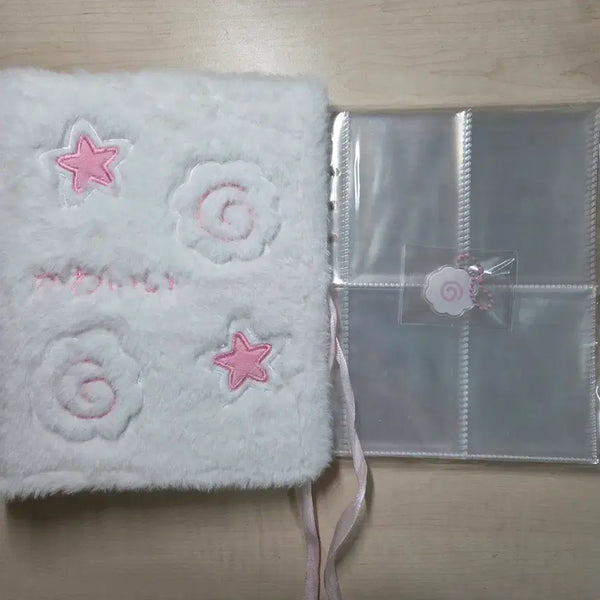[BUNJANG] Naruto Maki Character 6-Ring Binder with Sleeves / 나루토마끼 나루토마키 6공 포카바인더+속지 털바인더 포토카드 바인더