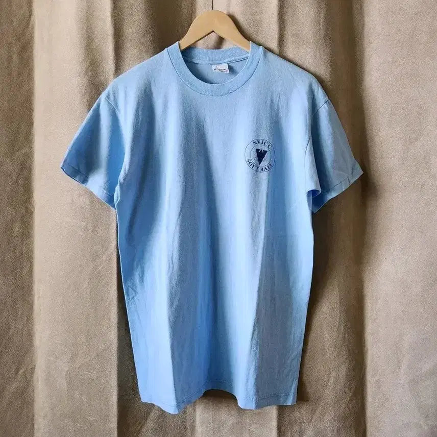 [BUNJANG] 90s USA Stedman T-Shirt Sky Blue L / 90s USA Stedman 하늘색 티셔츠 L