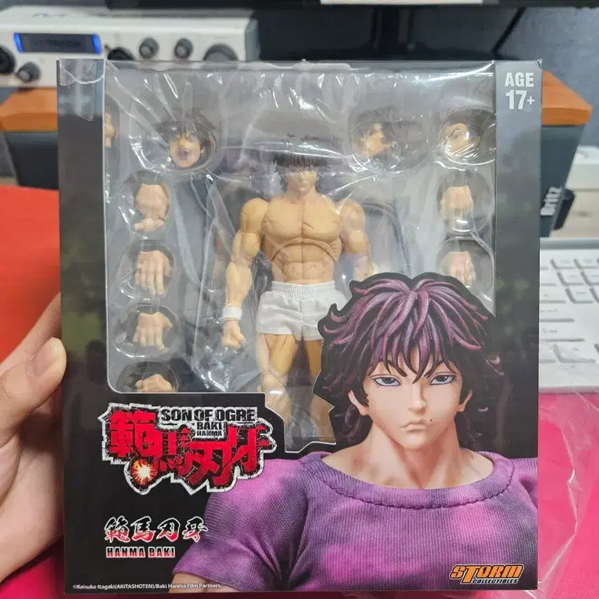 [BUNJANG] Storm Collectibles Hanma Baki Action Figure / 스톰콜렉터블 한마 바키 액션 피규어