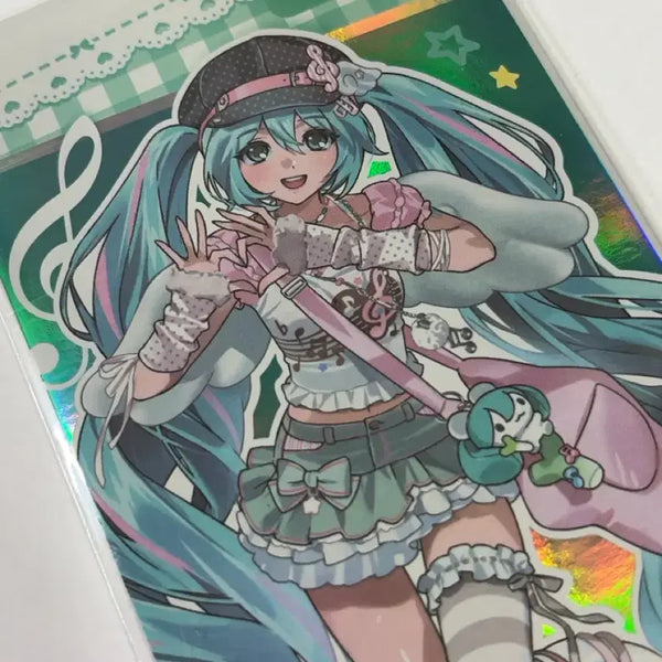 [BUNJANG] Hatsune Miku Yeongdeungpo Meet & Greet Popup Ticket Hologram Card / 하츠네 미쿠 영등포 밋앤그릿 팝업 티켓 홀로그램 카드
