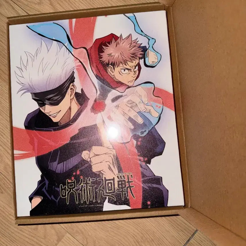 [BUNJANG] Jujutsu Kaisen Official Art Notebook & Canvas Set - Satoru Gojo, Yuji Itadori, Sukuna / (새상품) 주술회전 원화 수첩 캔버스 고죠사토루 이타도리유지 스쿠나 대원