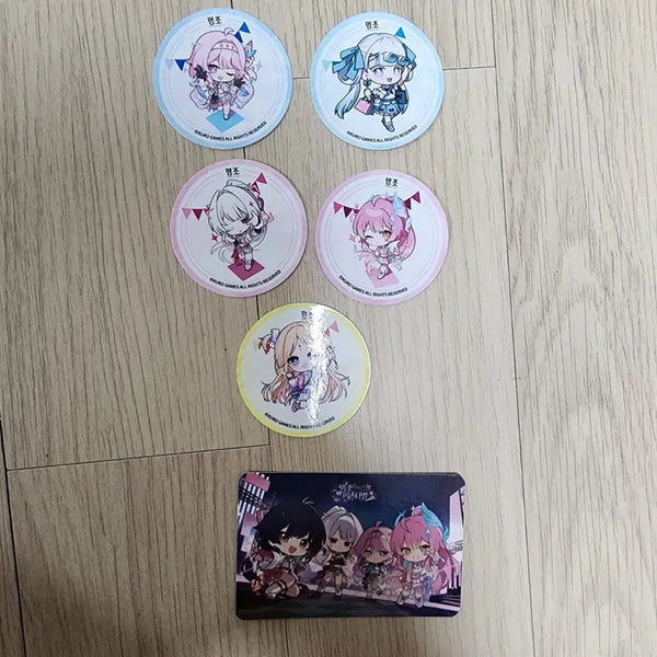 [BUNJANG] Myungjo Hologram Sticker & Photocard Bundle Set / 명조 홀로그램 스티커 및 포토카드(일괄)