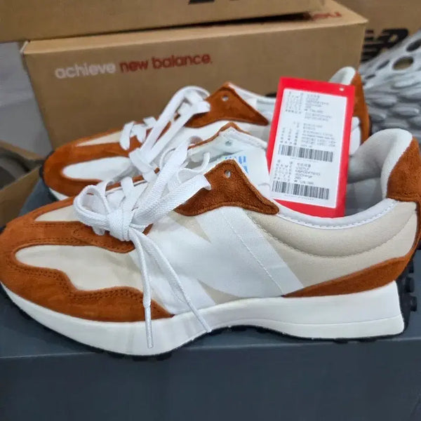 [BUNJANG] New Balance U327LF Beige/Brown Sneakers / 뉴발란스 U327LF 260사이즈 새상품
