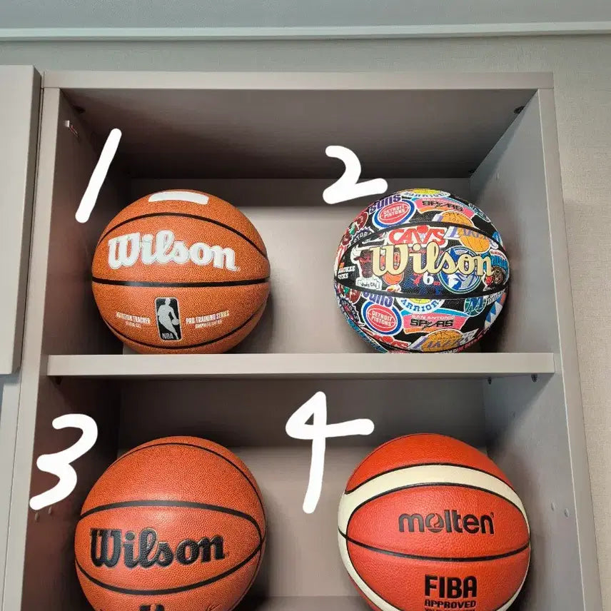[BUNJANG] Wilson & Molten Basketballs and Accessories / 윌슨 농구공&몰텐 농구공(bg4500) 팝니다!