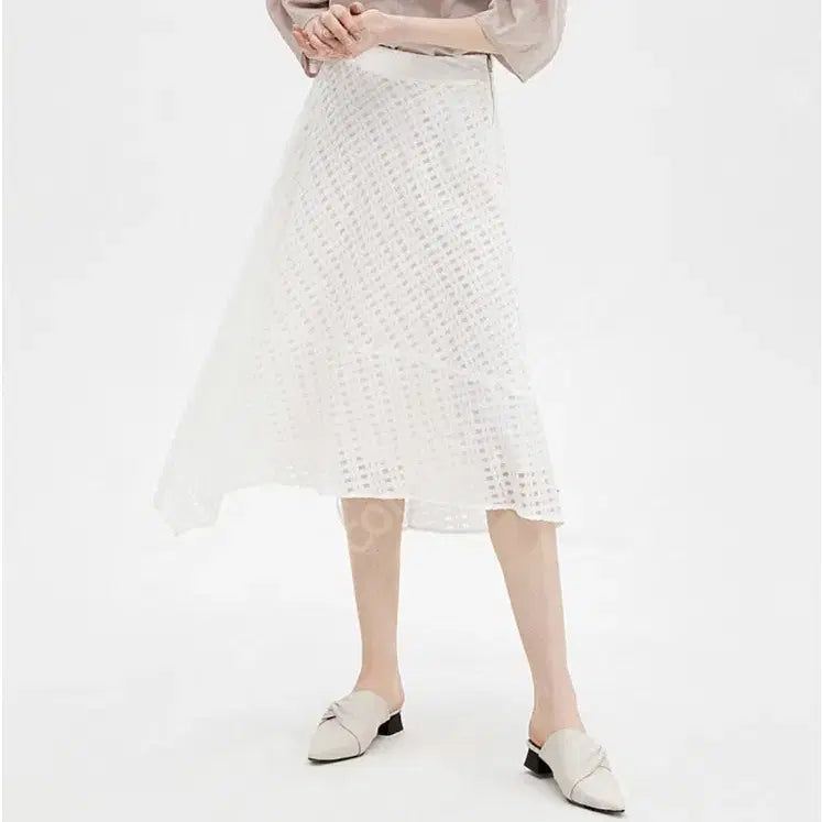 [BUNJANG] System Black Long Skirt / 시스템 스커트 블랙색상