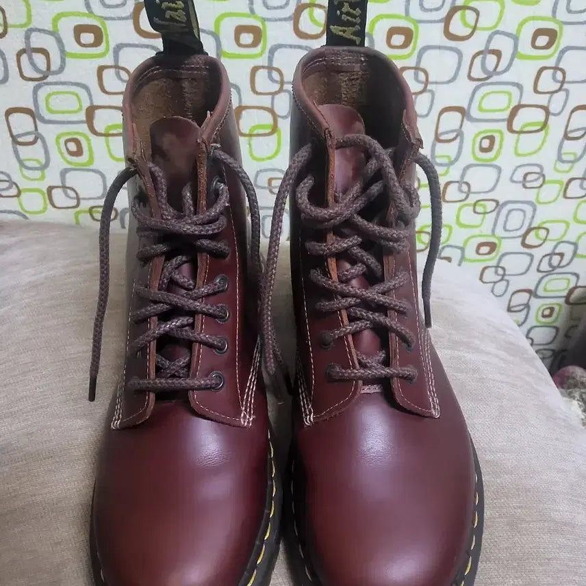 [BUNJANG] Dr. Martens 1460 Burgundy 8-Eyelet Boots Size 260 / 닥터마틴1460 버건디8홀260