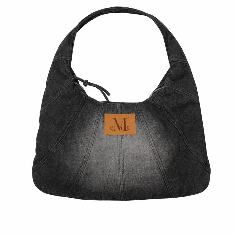 [BUNJANG] MUSEENT Wave Denim Shoulder Bag Crossbody Bag / 무센트 웨이브 데님 숄더백 크로스백