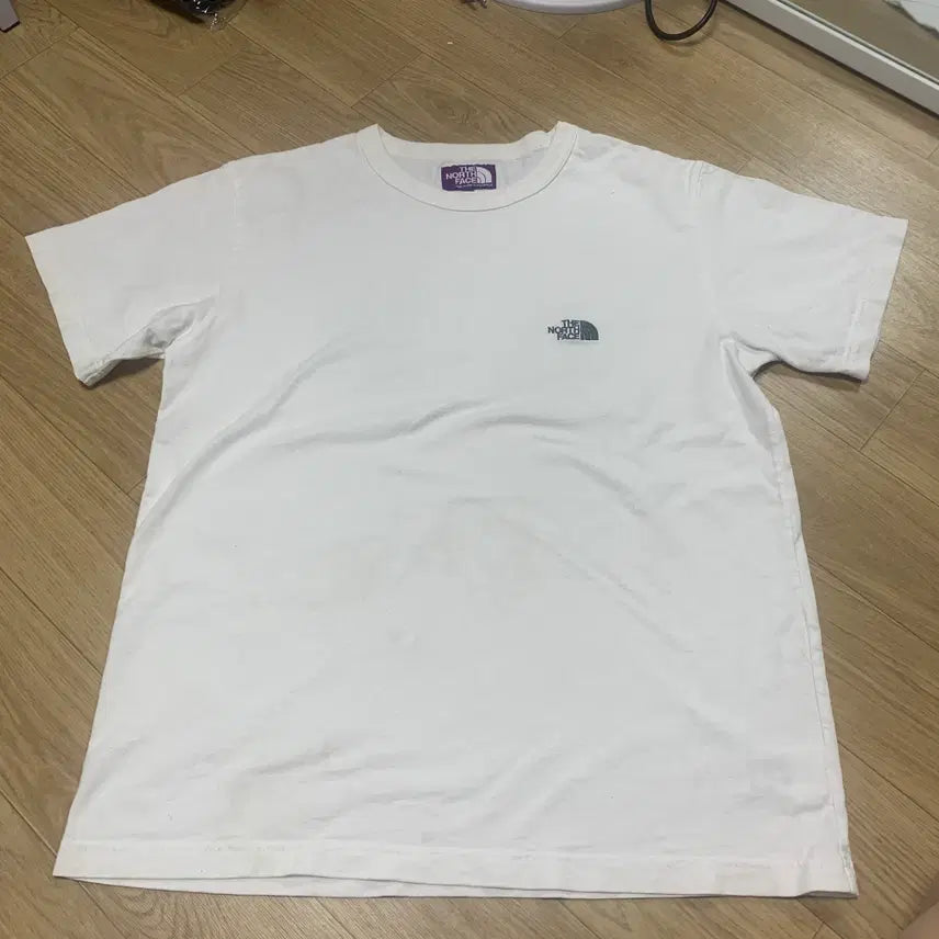 [BUNJANG] The North Face Purple Label nanamica Back Printing Short Sleeve T-Shirt L Size / L)노스페이스 퍼플라벨 나나미카 백프린팅 반팔티