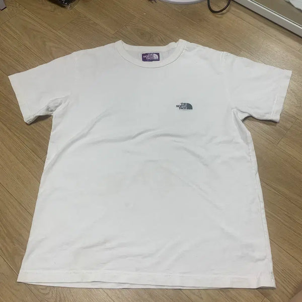 [BUNJANG] The North Face Purple Label nanamica Back Printing Short Sleeve T-Shirt L Size / L)노스페이스 퍼플라벨 나나미카 백프린팅 반팔티