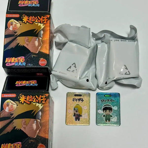 [BUNJANG] Naruto Rice Ball Figures - Deidara & Rock Lee (Set) / 나루토 쌀알 피규어 데이다라 록리
