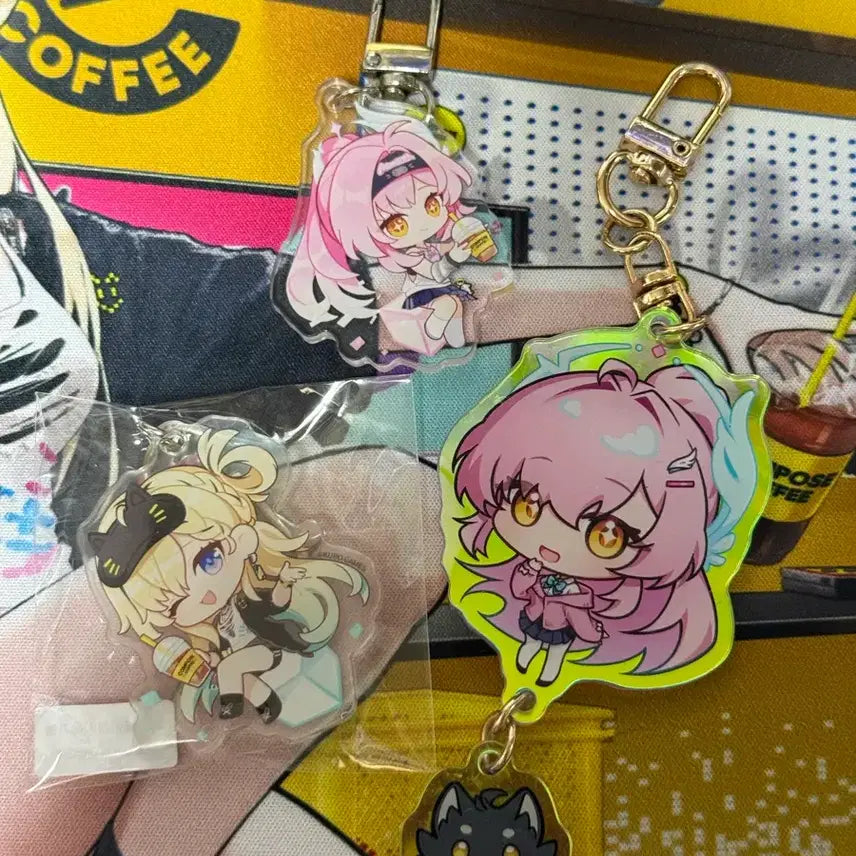[BUNJANG] Compose Collaboration Rinne & Ames Keyring Set / 명조 키링 판매합니다.