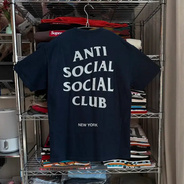 [BUNJANG] Anti Social Social Club New York T-Shirt / 안티소셜소셜클럽 뉴욕 반팔 티셔츠