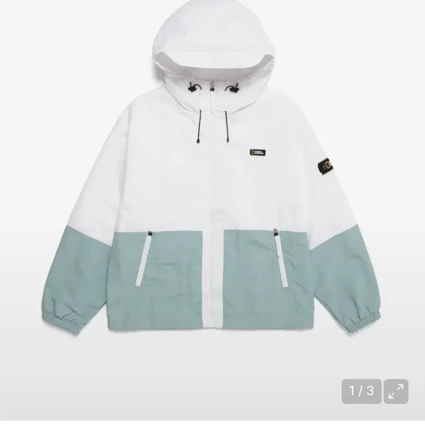 [BUNJANG] National Geographic Windbreaker Jacket / 내셔널지오그래픽 바람막이 바막